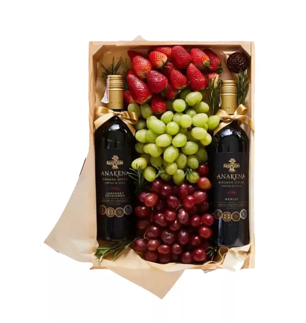 Fabulous Wine And Edible Arrangement
