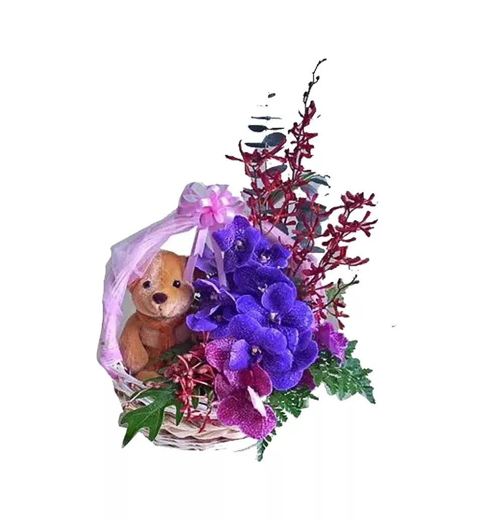 Vase Of Gorgeous Flowers